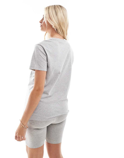 Maternity ultimate t-shirt with crew neck in cotton blend